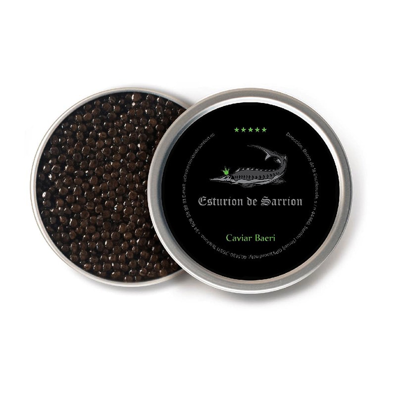 Черная икра, (осётр) уп. 500 гр.